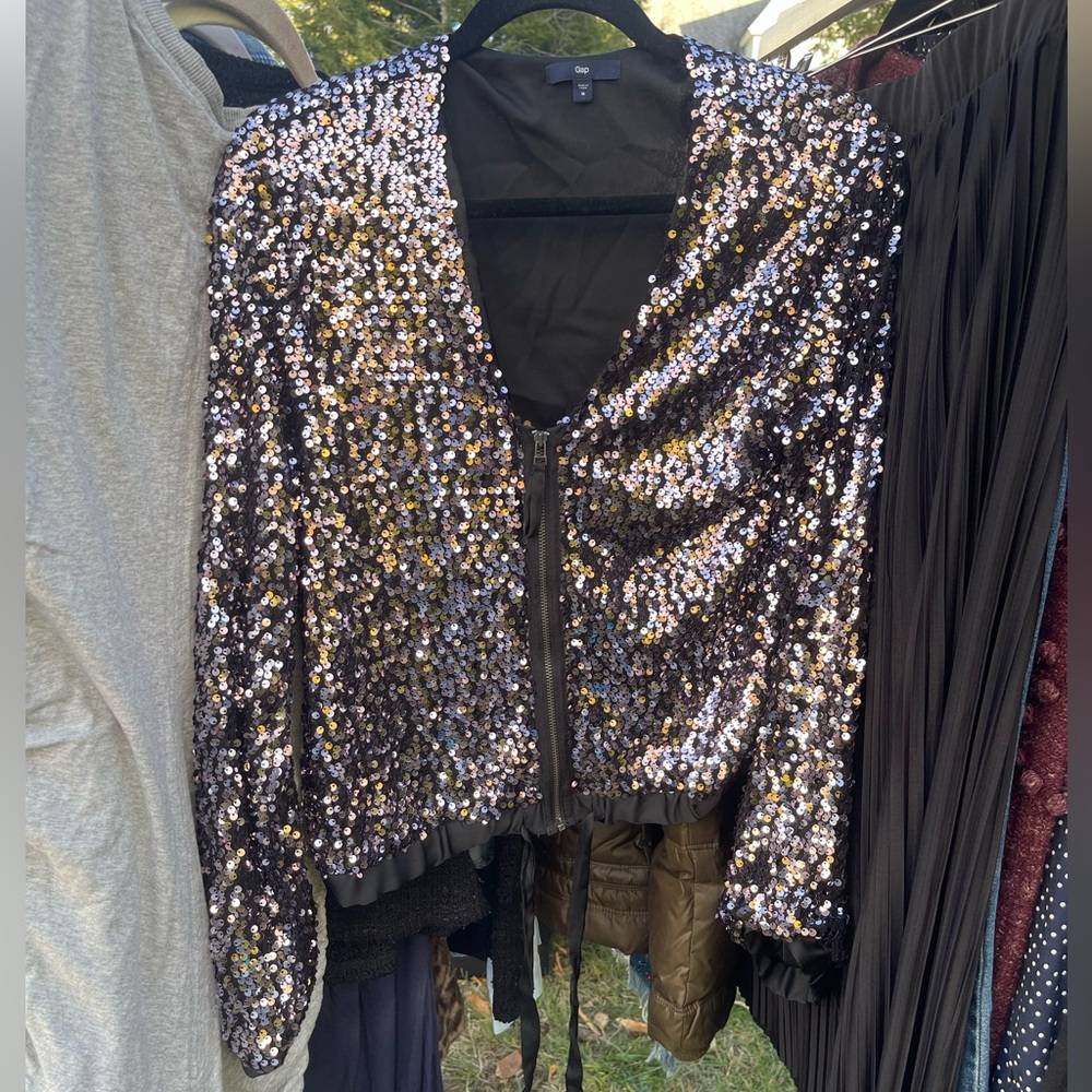 Gap Sequin Jacket - image 1